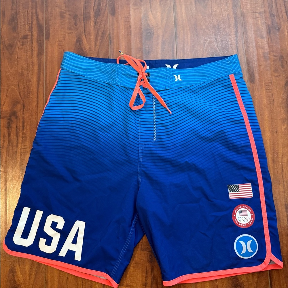 Hurley Phantom Team USA board shorts (33)